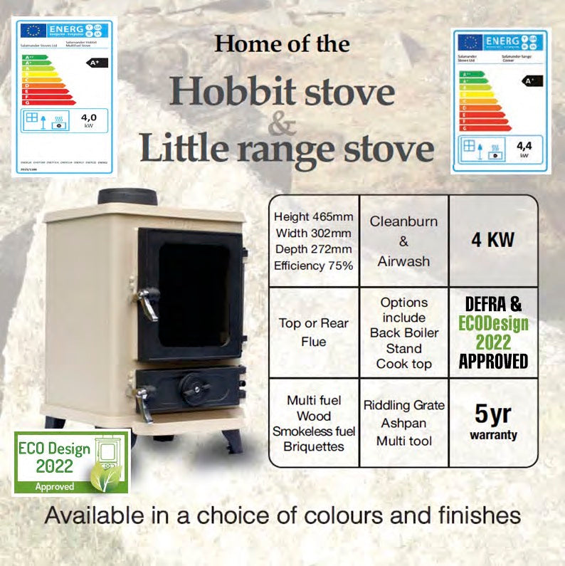 Little Range Cooker By Salamander Stoves – Harrington Woodfuel Co.